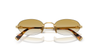 Miu Miu Logo MU A54S 5AK21D 51-20 Gold