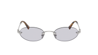 Miu Miu Logo MU A54S 1BC3F2 51-20 Srebrny