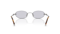 Miu Miu Logo MU A54S 1BC3F2 51-20 Srebrny