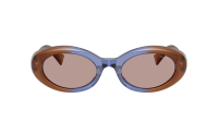 Miu Miu MU B09S 22R20I 52-21 Opal brown blue