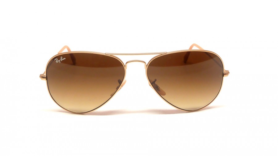 Sonnenbrille Ray-Ban Aviator Large Metal Gold RB3025 112/85 58-14 Mittel Gradient Gläser auf Lager