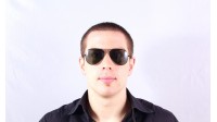 Ray-Ban Aviator Large metal RB3025 002/58 58-14 Sort