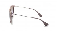 Ray-Ban Erika RB4171 6000/68 54-18 Brązowy