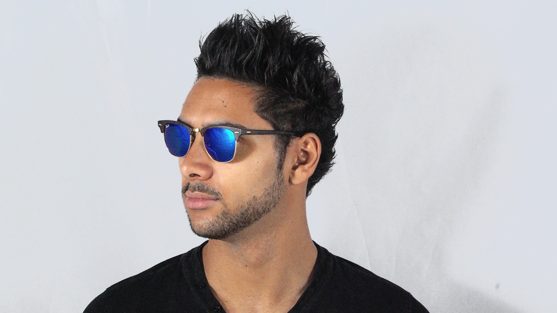 ray ban clubmaster mirrored
