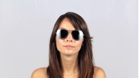 Ray-Ban Aviator Large Metal RB3025 019/W3 58-14 Argento