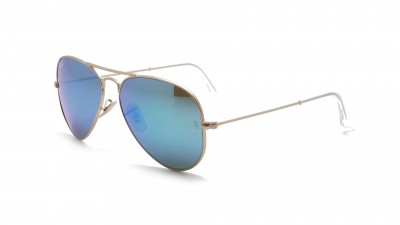 Ray-Ban Aviator Large Metal Or RB3025 112/17 55-14 Small Miroirs