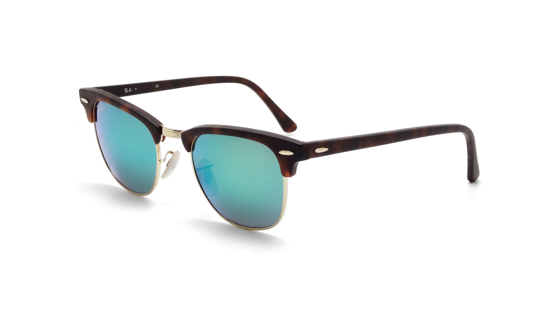 Ray-Ban Clubmaster Tortoise Mat RB3016 
