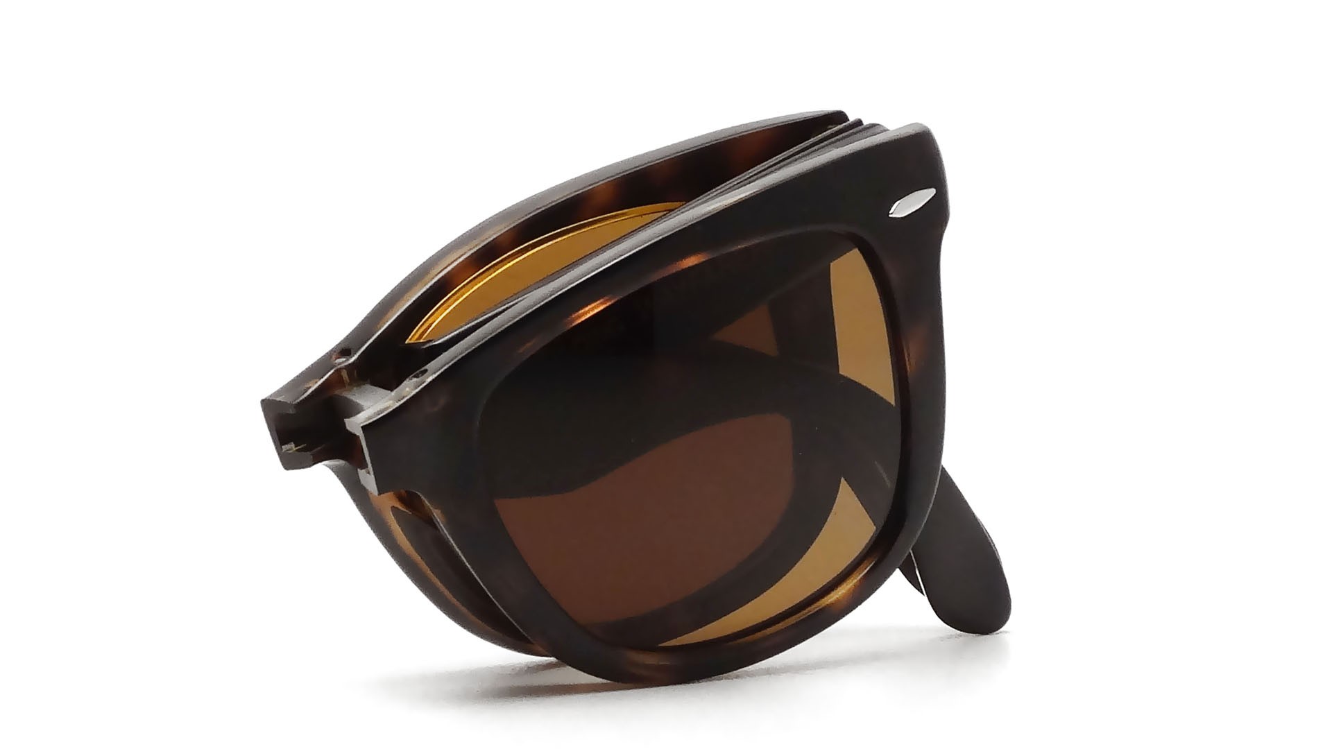 ray ban 4105 folding wayfarer sunglasses 710
