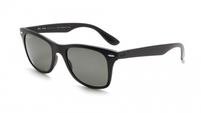 Sonnenbrille Ray-Ban Wayfarer Liteforce Schwarz RB4195 601S/9A 52-20 Mittel Polarisierte Gläser auf Lager