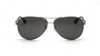 Ray-Ban Fibre Carbon Silver RB8313 004/N5 61-13 Large Polarized
