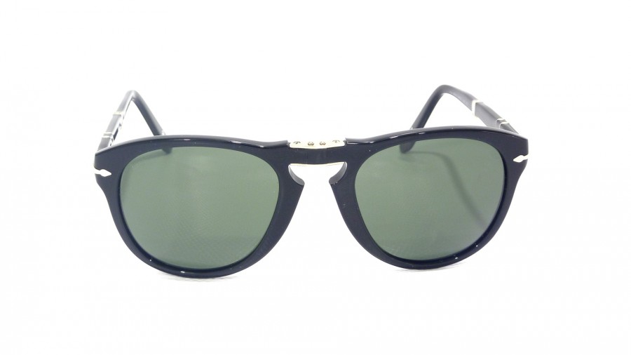 Sunglasses Persol PO0714 95/31 54-21 Standard Black Folding in stock