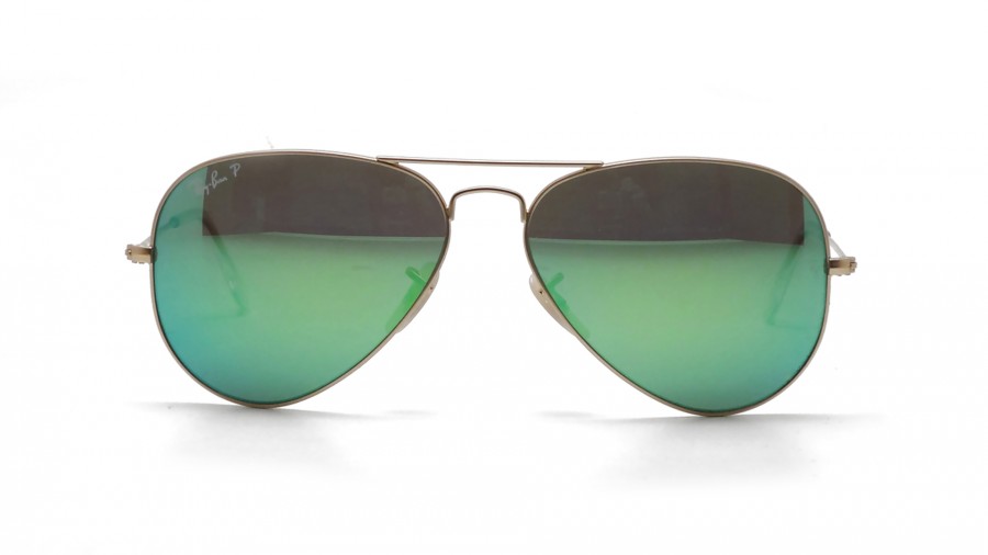 Sunglasses Ray-Ban Aviator Large Metal Gold RB3025 112/P9 58-14 Medium Polarized Mirror in stock