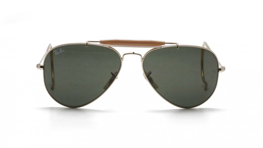 Ray-Ban Outdoorsman Gold RB3030 L0216 58-14 Large in stock