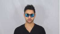 Ray-Ban Justin Black RB4165 622/55 55-16 Large Mirror in stock