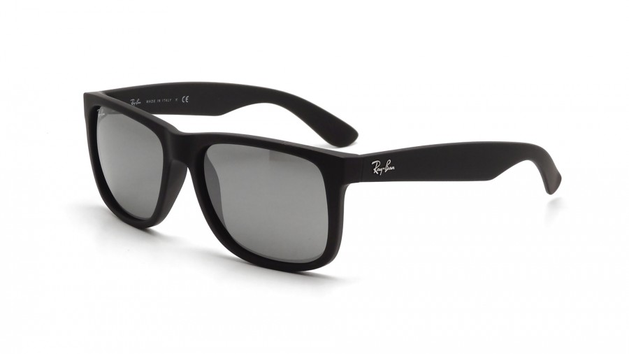 Godkendelse skak høflighed Sunglasses Ray-Ban Justin Black RB4165 622/6G 51-16 Mirror in stock | Price  74,92 € | Visiofactory