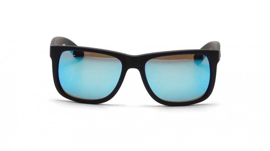 Sunglasses Ray-Ban Justin Black RB4165 622/55 51-16 Medium Mirror in stock