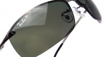 Ray-Ban RB3183 004/9A 63-15 Silver Large Polarized