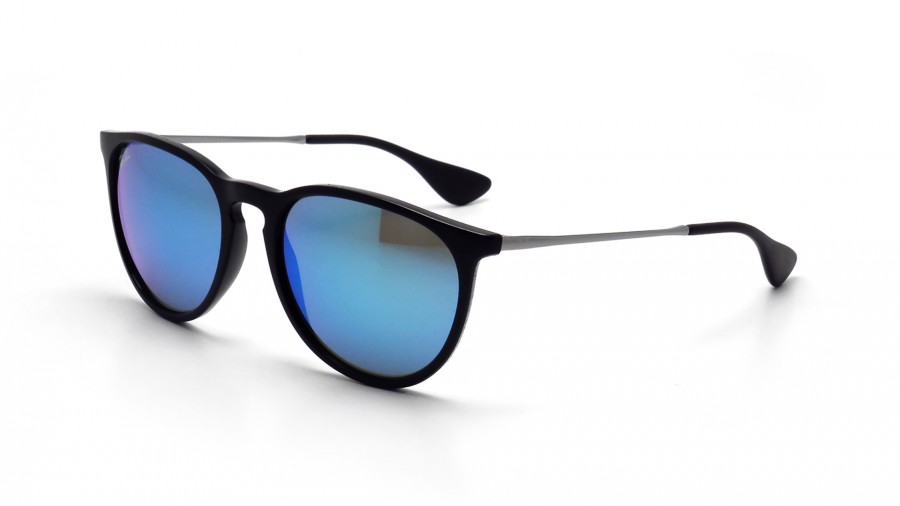 kleuring stuk Einde Sunglasses Ray-Ban Erika Black RB4171 601/55 54-18 Mirror in stock | Price  70,75 € | Visiofactory