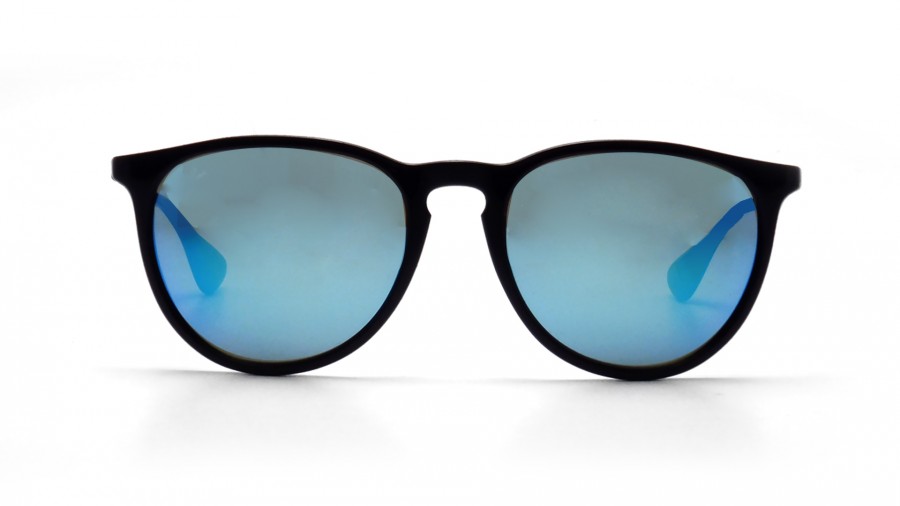 Sunglasses Ray-Ban Erika Black RB4171 601/55 54-18 Medium Mirror in stock