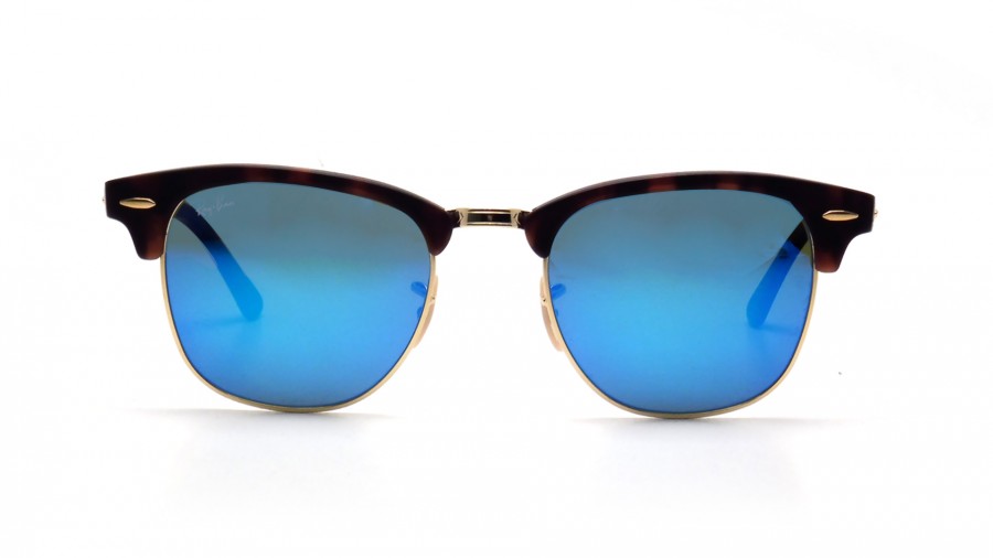 Sunglasses Ray-Ban Clubmaster Tortoise Flash Lenses RB3016 1145/17 51-21 Medium in stock