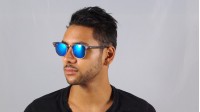 Ray-Ban Clubmaster RB3016 1145/17 51-21 Żółw