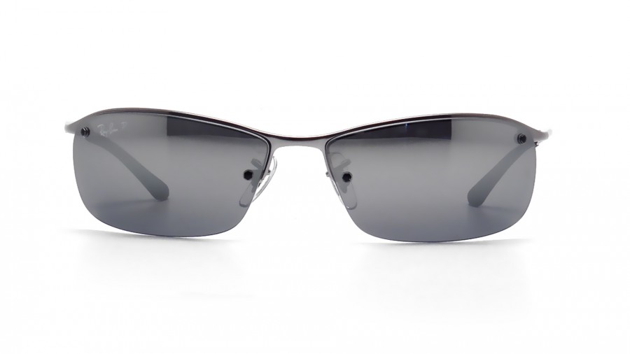 Ray-Ban RB3183 004/82 63-15 Grey Large Polarized Mirror in stock
