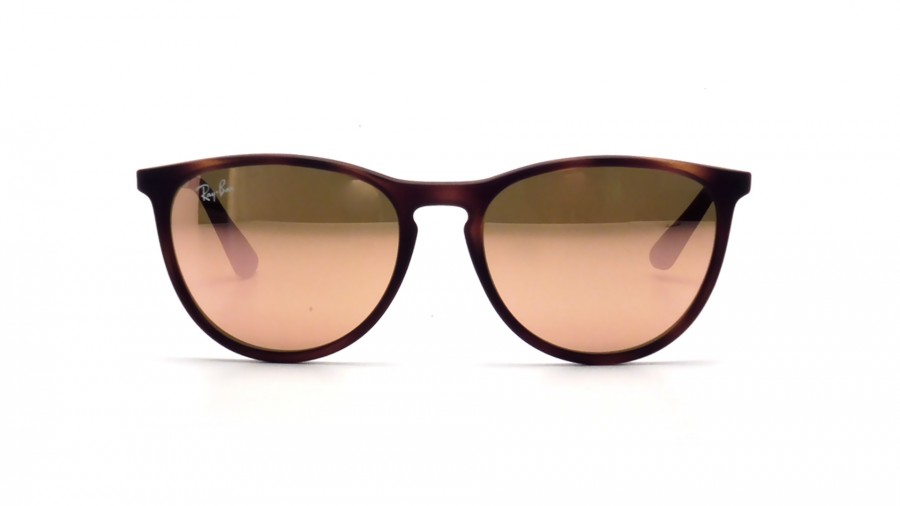 Sunglasses Ray-Ban Erika Havane Tortoise RJ9060S 70062Y 50-15 Junior Mirror in stock