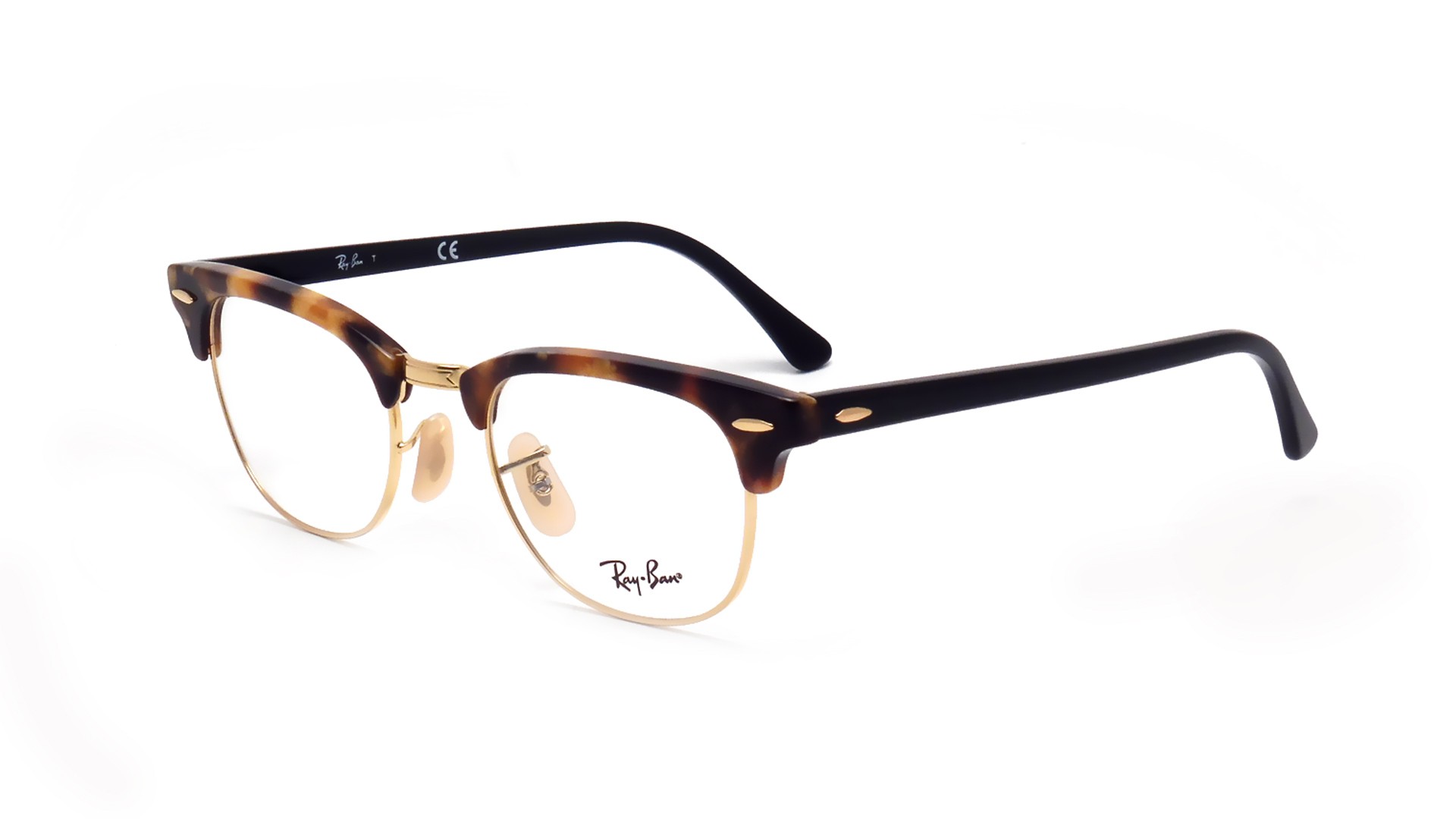 Lunettes De Vue Ray Ban Clubmaster Tortoise Rx5154 Rb5154 5494 49 21 Visiofactory