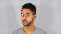 Ray-Ban Round metal RXRB3447V RBRB3447V RX3447V 2503 47-21 Preto