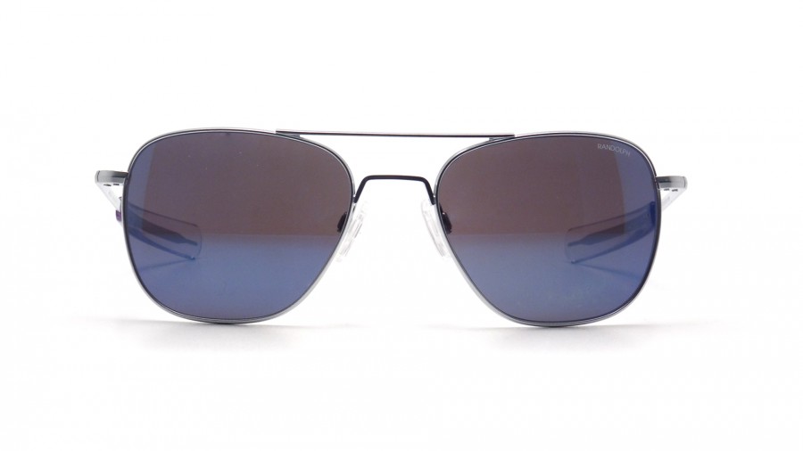 Sunglasses Randolph AF158 55-20 Matte Chrome Matte Medium Mirror in stock