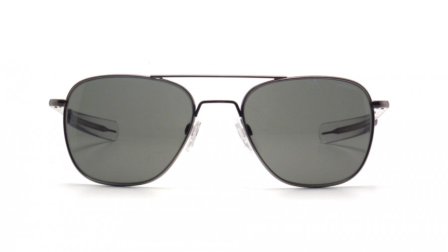 Sunglasses Randolph Aviator Gunmetal Grey Matte AF095 55-20 Medium in stock