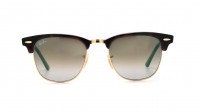Ray-Ban Clubmaster Tortoise Flash lenses RB3016 990/9J 49-21 Small Degraded Flash