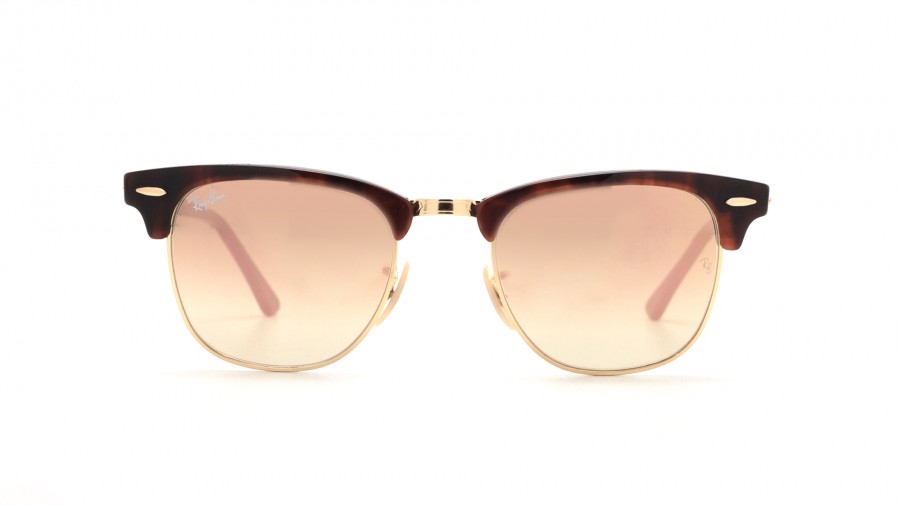 Sunglasses Ray-Ban Clubmaster Tortoise Flash lenses RB3016 990/7O 49-21 Small Degraded Flash in stock