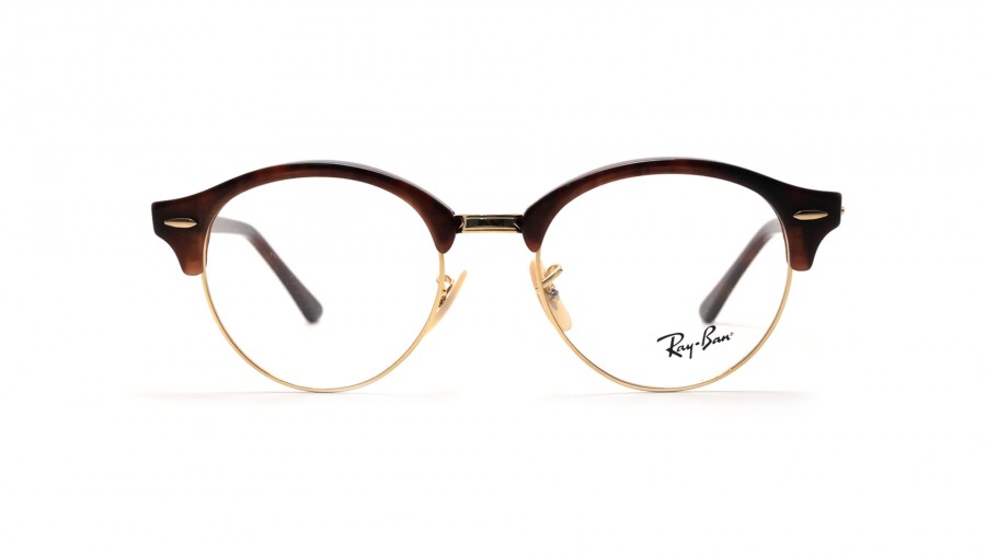 Eyeglasses Ray-Ban Clubround Tortoise RX4246 RB4246V 2372 49-19 Medium in stock
