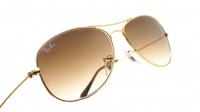 Ray-Ban Cockpit Gold RB3362 001/51 56-14 Large Gradient