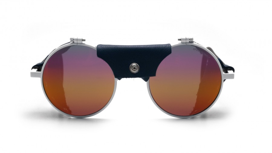 Sunglasses Julbo Vermont Classic White blue leather shell Orange Lenses J010 11 11 51-23 Medium Flash in stock