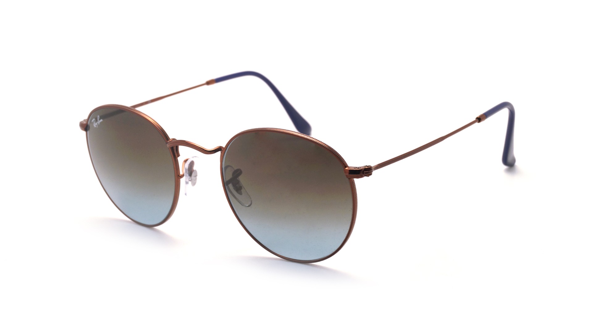 Ray-Ban Round Metal Brown RB3447 9003 