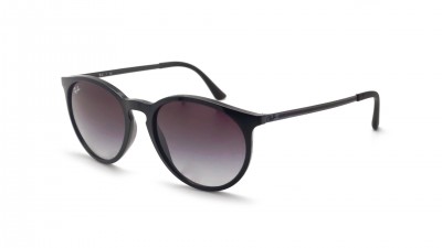 Sunglasses Ray-Ban Erika Black Matte RB4274 601/8G 53-18 Medium Gradient in stock