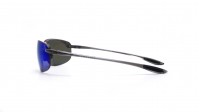 Maui Jim Ho'okipa Grau B407 11 blaue Brillengläser 64-17 Polarisiert 