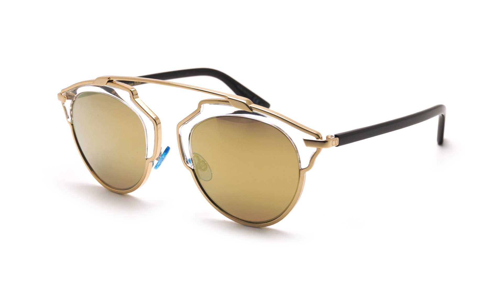 dior so real gold sunglasses