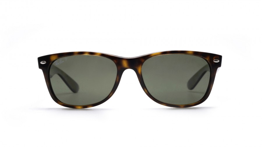 Sunglasses Ray-Ban New Wayfarer Tortoise RB2132 902/58 55-18 Medium Polarized in stock