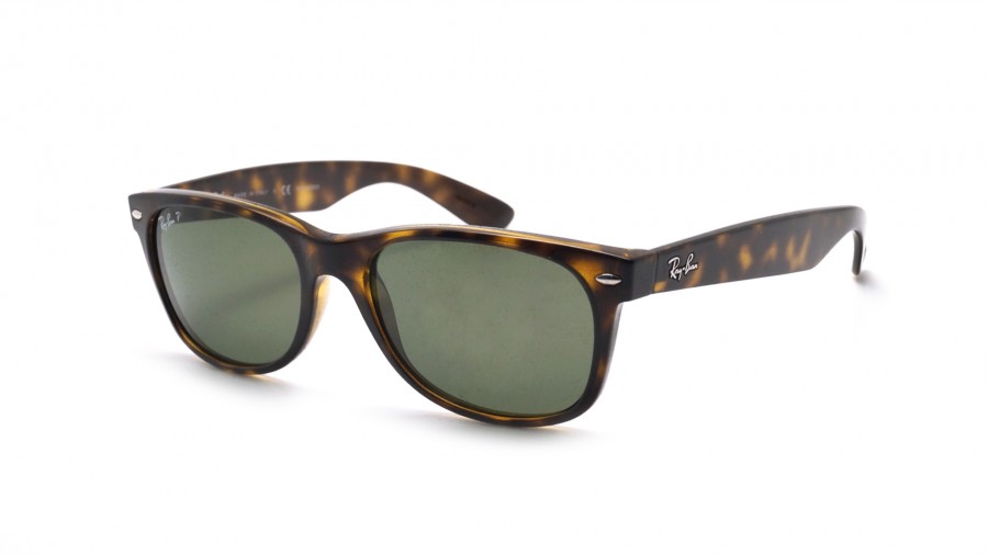 Tot ziens schroef fiets Sunglasses Ray-Ban New Wayfarer Tortoise RB2132 902/58 58-18 Polarized in  stock | Price 104,08 € | Visiofactory
