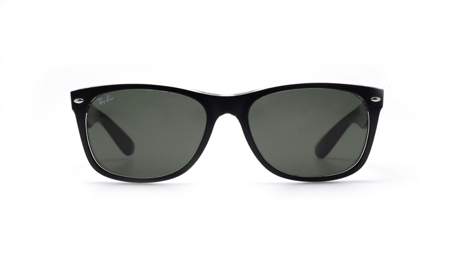 Sunglasses Ray-Ban New Wayfarer Black Matte G-15 RB2132 6052 58-18 Large in stock