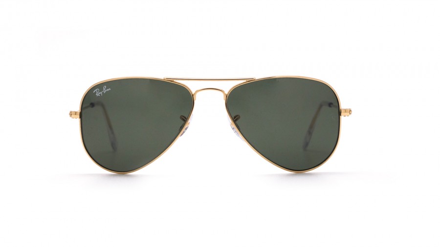 Sunglasses Ray-Ban Aviator Gold G-15 RB3044 L0207 52-14 Small in stock