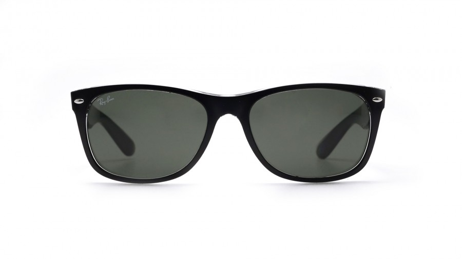 Sunglasses Ray-Ban New Wayfarer Black RB2132 6052 55-18 Medium in stock