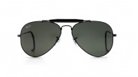 Ray-Ban Outdoorsman Black G-15 RB3030 L9500 58-14 Large in stock