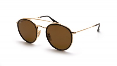 Ray-Ban Round Double bridge RB3647N 001/57 51-22 Ouro