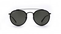 Ray-Ban Round Double bridge RB3647N 002/58 51-22 Czarny