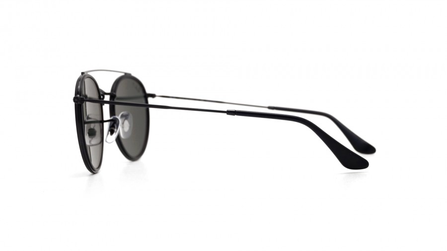 Sunglasses Ray-Ban Round Double Bridge Black RB3647N 002/58 51-22
