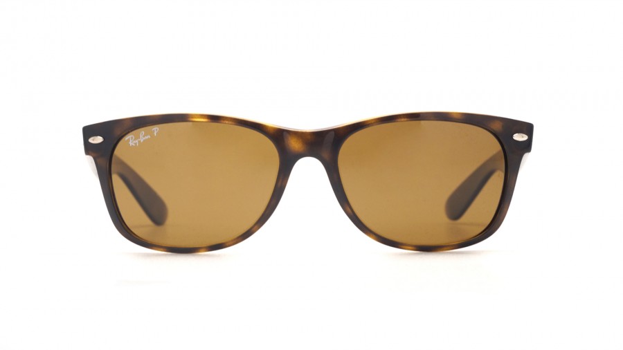 Sunglasses Ray-Ban New Wayfarer Tortoise RB2132 902/57 55-18 Large Polarized in stock